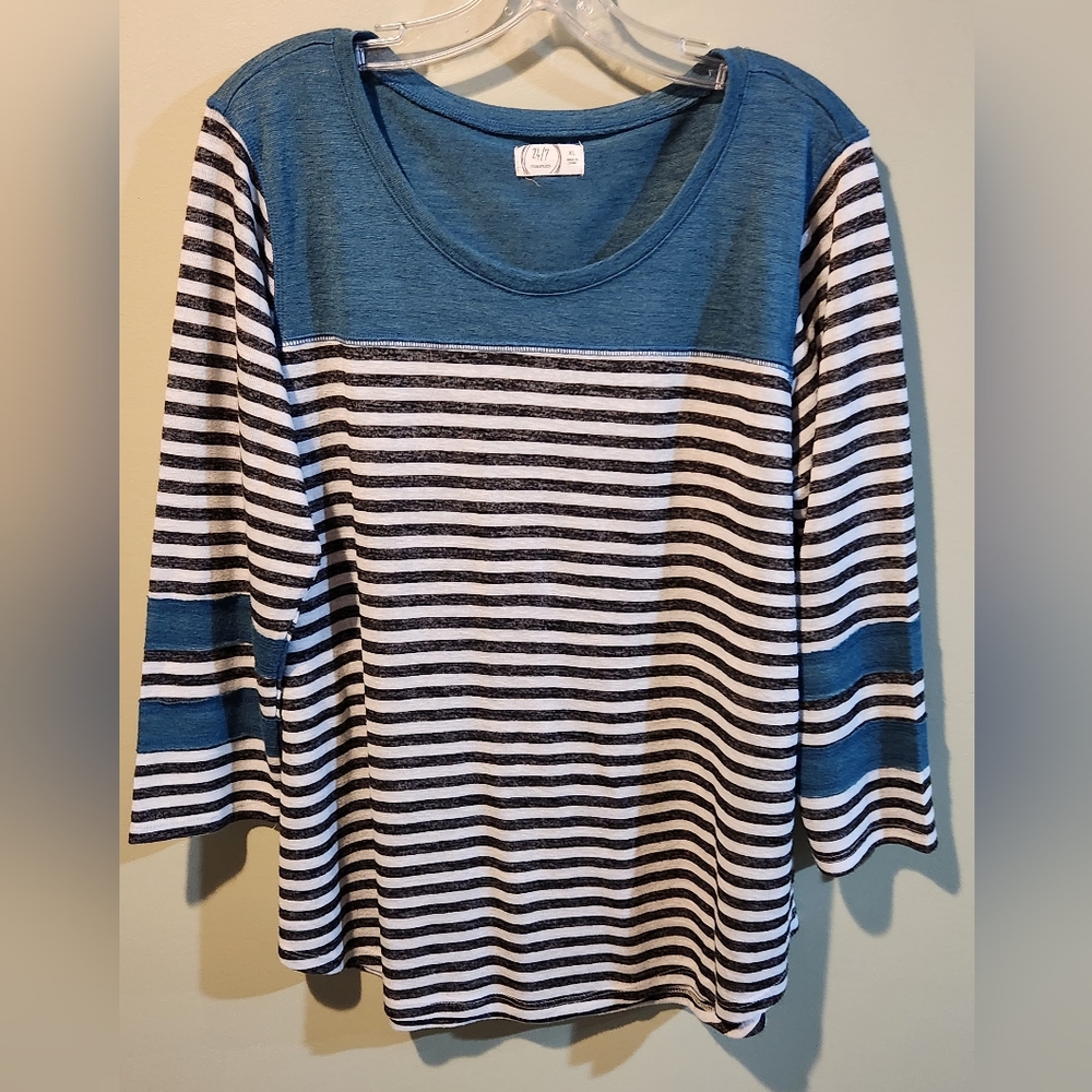 Maurices 24/7, 3/4 Sleeve Top